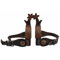 Kelly Bros. American Eagle Spurs