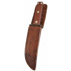 Ben Varga San Antonio Texas  Marked Knife Sheath