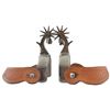 Image 4 : Unmarked Contemporary Maker Made Spurs