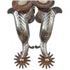 Image 2 : Vogt Cheyenne Split Heel Band Inlaid Spurs