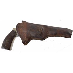 Engraved Hood Firearms 5 Shot Revolver