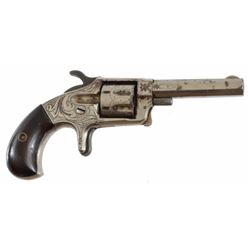Engraved Napoleon 7 Shot .22 Revolver