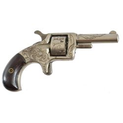 Engraved Defiance 7 Shot .22  Revolver