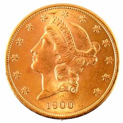 1900 U.S. $20 Gold Coin