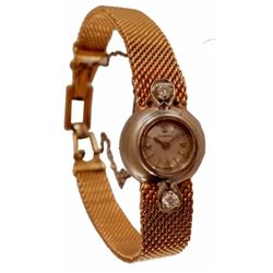 Ladies Gold Omega Watch