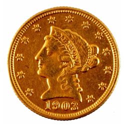 1903 U.S. $2-1/2 Gold Coin