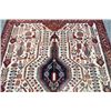 Image 2 : Exhibit Size Geometric Medallion Persian Abadeh Hand Woven Rug 4.7 X 5.6