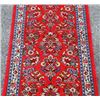 Image 2 : VERY GOGEOUS ALLOVER FLORAL DESIGN PERSIAN SAROUK RUG 9.9 X 2.7