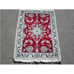 Hand-woven Masterpiece Highlight Silk Nain 2.11 X 1.11
