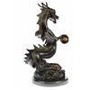 Image 6 : Dragon Bronze Sculpture on Marble Base