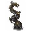 Image 8 : Dragon Bronze Sculpture on Marble Base