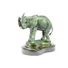 Image 9 : Green Patina Marius Elephant Bronze Sculpture