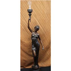 The Sexy Goddess Torchiere Floor Lamp HandMade Museum Quality Artwork