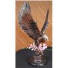 Image 1 : Two Tone Magnificent American Eagle Bronze Statue