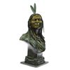 Image 5 : Native Indian Chief Bronze Bust Sculpture