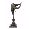 Image 7 : Juliet Striking Pose Dancer Bronze Sculpture on Marble Base Satue