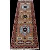 Image 1 : TRIBAL HAND-WOVEN GEOMETRIC DESIGNED RUNNER