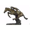 Image 10 : Cheyenne Bronze Statue Mustang Horse Sculpture