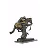 Image 6 : Cheyenne Bronze Statue Mustang Horse Sculpture