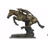 Image 9 : Cheyenne Bronze Statue Mustang Horse Sculpture