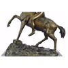 Image 2 : Scalp Bronze Sculpture on marble base Statue