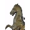 Image 3 : Scalp Bronze Sculpture on marble base Statue