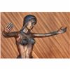 Image 3 : Bronze Statue on Marble Base Sculpture