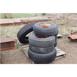 Pallet of Tires & Rims