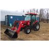 Image 1 : Mahindra 5010 HST Tractor; w/Loader & Cab; 4 Wheel Drive; 412 Hrs.; Heat & Air