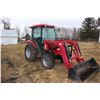 Image 2 : Mahindra 5010 HST Tractor; w/Loader & Cab; 4 Wheel Drive; 412 Hrs.; Heat & Air