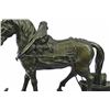 Image 3 : Show Horse Equestrian Ranch Farm Bronze Statue on Marble Base Sculpture