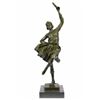 Image 1 : Russian Dancer Bronze Sculpture on marble base