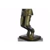 Image 2 : Trumpet Player Bronze Sculpture on marble base Statue