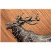 Image 3 : Elk Deer Bronze Statue on marble base Sculpture