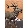 Image 9 : Elk Deer Bronze Statue on marble base Sculpture