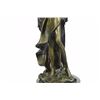 Image 2 : Female Flute Player Bronze Sculpture on marble base Statue