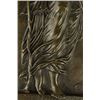 Image 3 : Bas Relief Bronze Sculpture on marble base Statue