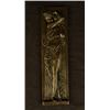 Bas Relief Roman Girl Bronze Sculpture
