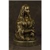 Image 3 : Mona Lisa Bronze Sculpture on marble base