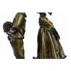 Image 3 : First Kiss Bronze Sculpture on marble base Figurine