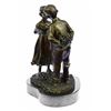 Image 6 : First Kiss Bronze Sculpture on marble base Figurine