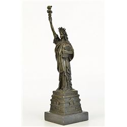 Vienna Bronze Statue Of Liberty New York Landmark Sculpture