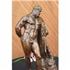 Image 4 : Hercules Greek Myth Figurine on marble base