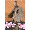 Image 4 : Indian Native American Warrior Bronze Statue on Marble base Sculpture