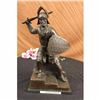 Image 1 : Bold Knight Warrior With Sword Bronze Statue