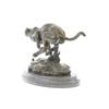 Image 5 : Running Cheetah Bronze Sculpture