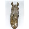 Image 1 : Detailed Horse Bust Wall Mount Bronze Sculpture