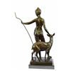 Image 7 : Lange Artemis The Hellenic Goddess Of Hunt Bronze Sculpture