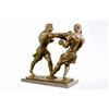 Image 8 : Muhammad Ali And Sonny Liston Second Round Fight Boxing Bronze Sculpture