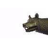 Image 4 : Romulus Bronze Sculpture With Rose Marble Base Figurine